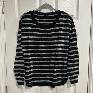 Splendid Navy Striped Sweater  M